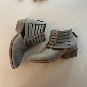 Maddie Strappy Side Ankle Boot